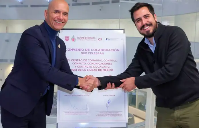 Firman convenio de colaboración C5 y Comisión de Búsqueda de Personas