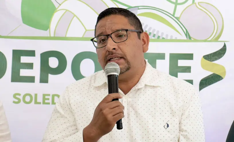 Hugo Esquivel queda al frente de Deportes en Soledad