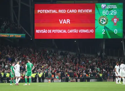 Portugal en shock: Cristiano Ronaldo expulsado por agresión a jugador de Irlanda