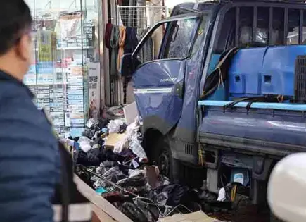 Atropella y mata a dos en Corea del Sur