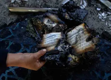 Incendian una mezquita en Cisjordania