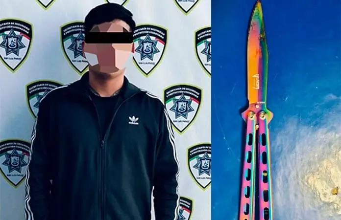 Motociclista lesiona a taxista con una navaja