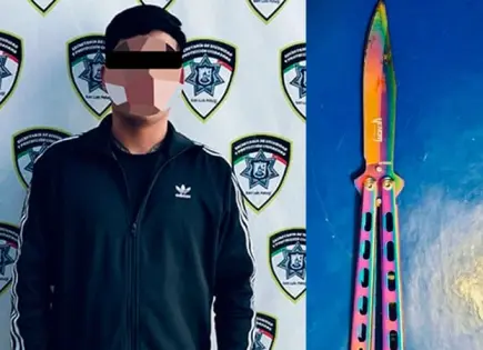 Motociclista lesiona a taxista con una navaja