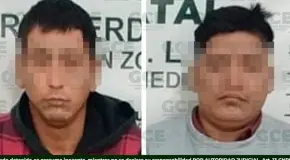 Par de maleantes extorsionaban a choferes en Rioverde