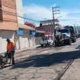 Rehabilitan drenaje de la calle 5 de Mayo