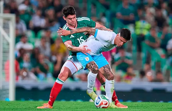 México iguala con Uruguay