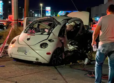 Tres mujeres pierden la vida en fuerte accidente