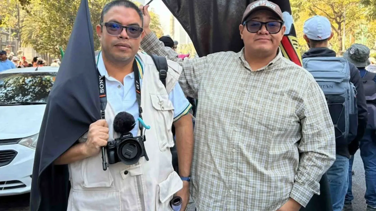 Violencia contra prensa en protesta de Generación Z