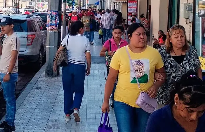 Zona centro, llena por el Buen Fin