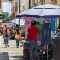 Ambulantes invaden las áreas peatonales Ambulantes invaden las áreas peatonales