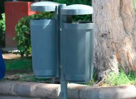 Retiran papeleras por el riesgo de temporada