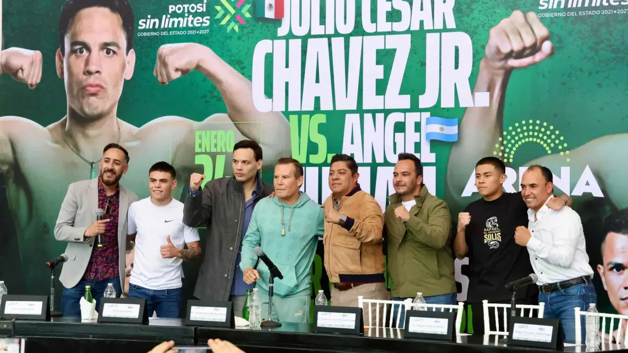 Presenten pelea Chávez Jr. vs. Ángel Julián en la Arena