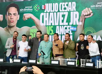Presenten pelea Chávez Jr. vs. Ángel Julián en la Arena
