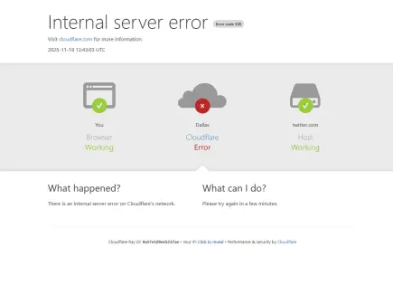 Falla masiva de Cloudflare tumba a X, ChatGPT y League of Legends Falla masiva de Cloudflare tumba a X, ChatGPT y League of Legends