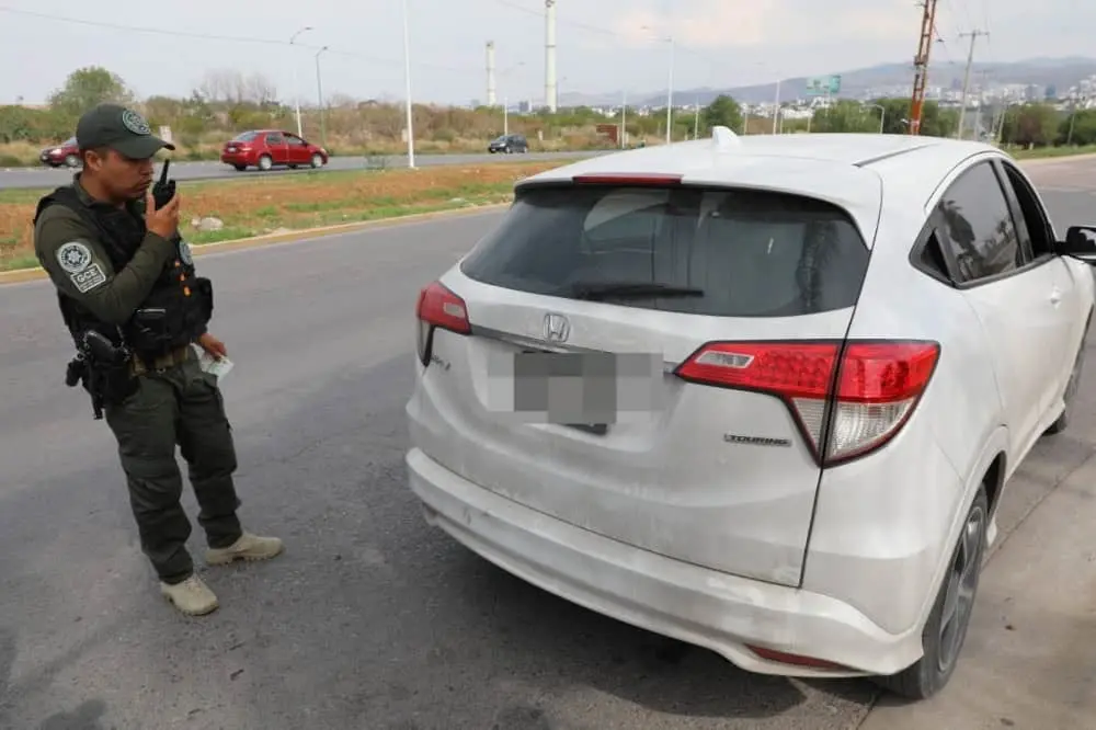 Reporta SSPC reducción en robos de vehículos desde 2021