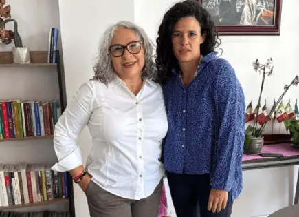 Rita Ozalia y Luisa Alcalde revisan la operación de Morena en SLP Rita Ozalia y Luisa Alcalde revisan la operación de Morena en SLP