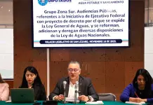 Arrancan audiencias en San Lázaro por nueva Ley de Aguas