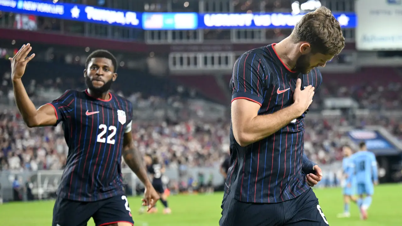 Estados Unidos arrolla a Uruguay en amistoso internacional