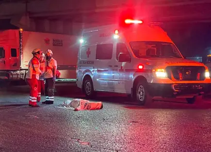 Muere una mujer atropellada en la carretera a México