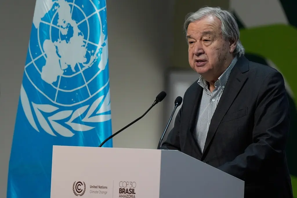 António Guterres llama a la flexibilidad en cumbre climática de Belém