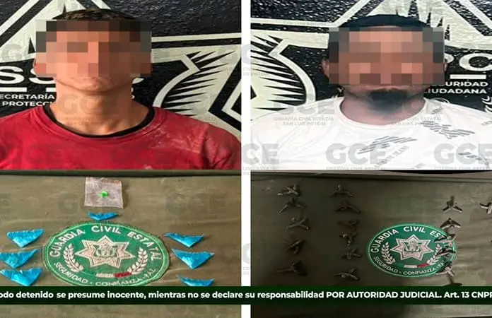 Capturan a presuntos maleantes en Matehuala