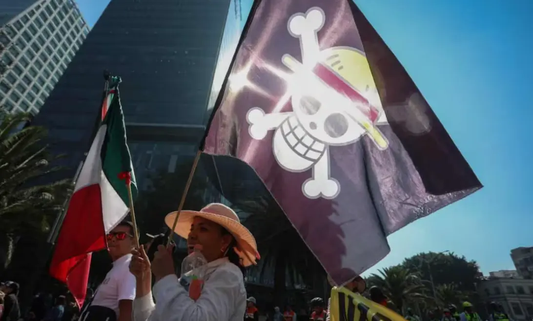 Generación Z protesta en Reforma pese a baja convocatoria