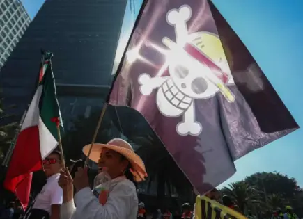 Generación Z protesta en Reforma pese a baja convocatoria