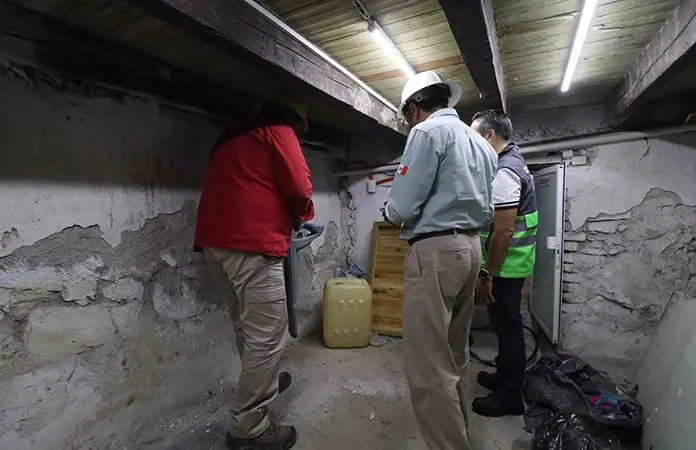 Hallan una toma ilegal en la Miguel Hidalgo