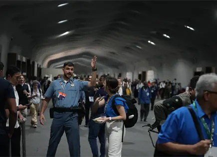 Incendio Controlado en Pabellones de la COP30 en Brasil