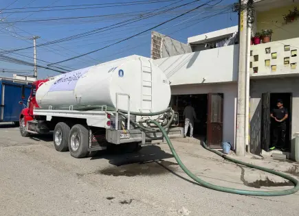 Interapas activa plan urgente de agua en Villa de Pozos Interapas activa plan urgente de agua en Villa de Pozos