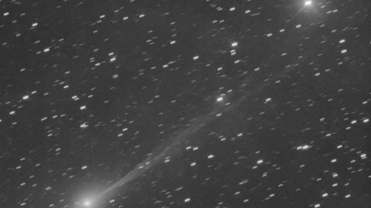 NASA revela imágenes detalladas del cometa interestelar en recorrido único por el sistema solar