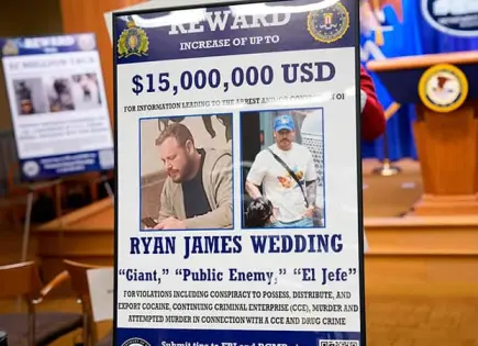 Ofrece EU 15 mdd por narco de Canadá