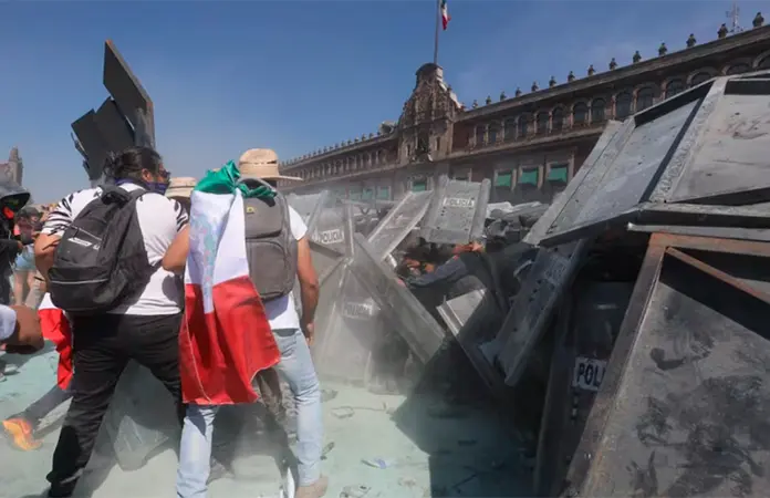 Oposición responsabiliza a Morena por violencia en marcha de Generación Z