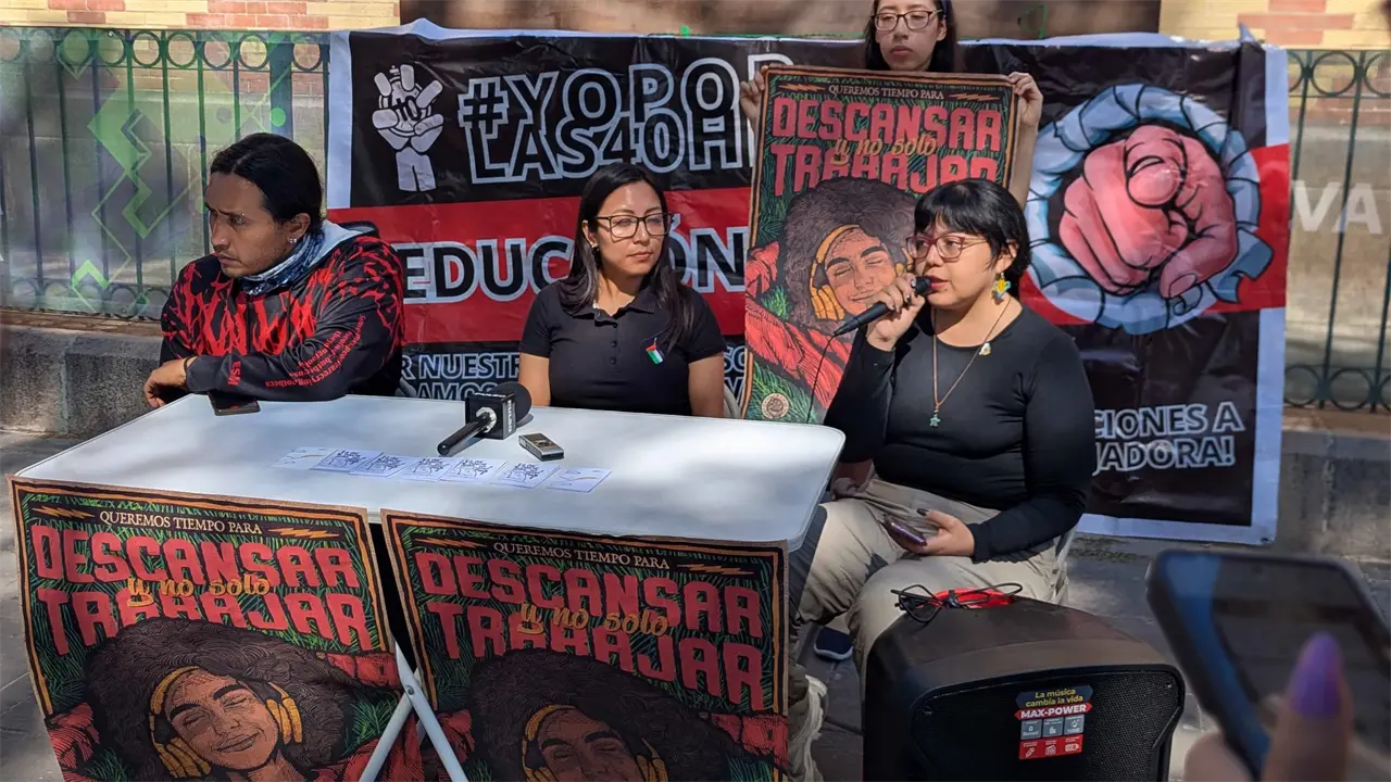 Colectivos en SLP piden destrabar la reforma de 40 horas