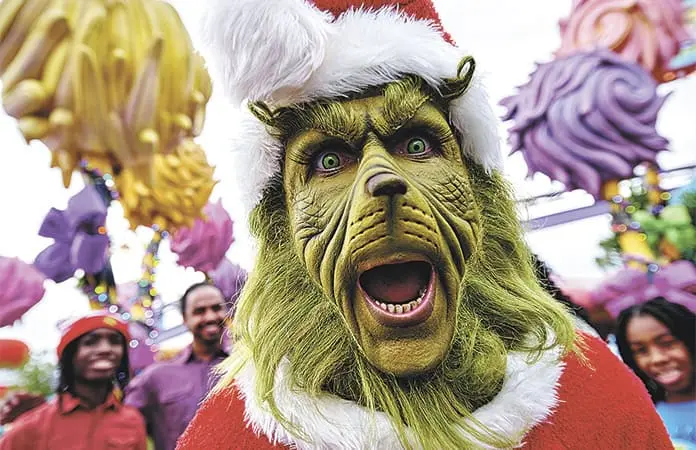 El Grinch invade hotel en EUA