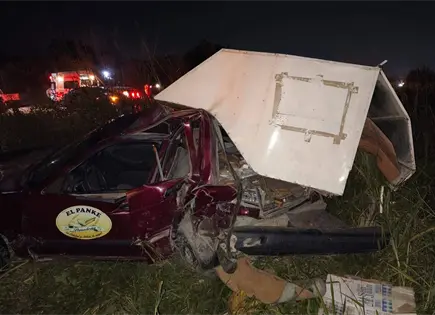 Fuerte choque sobre la Valles-Mante deja un herido