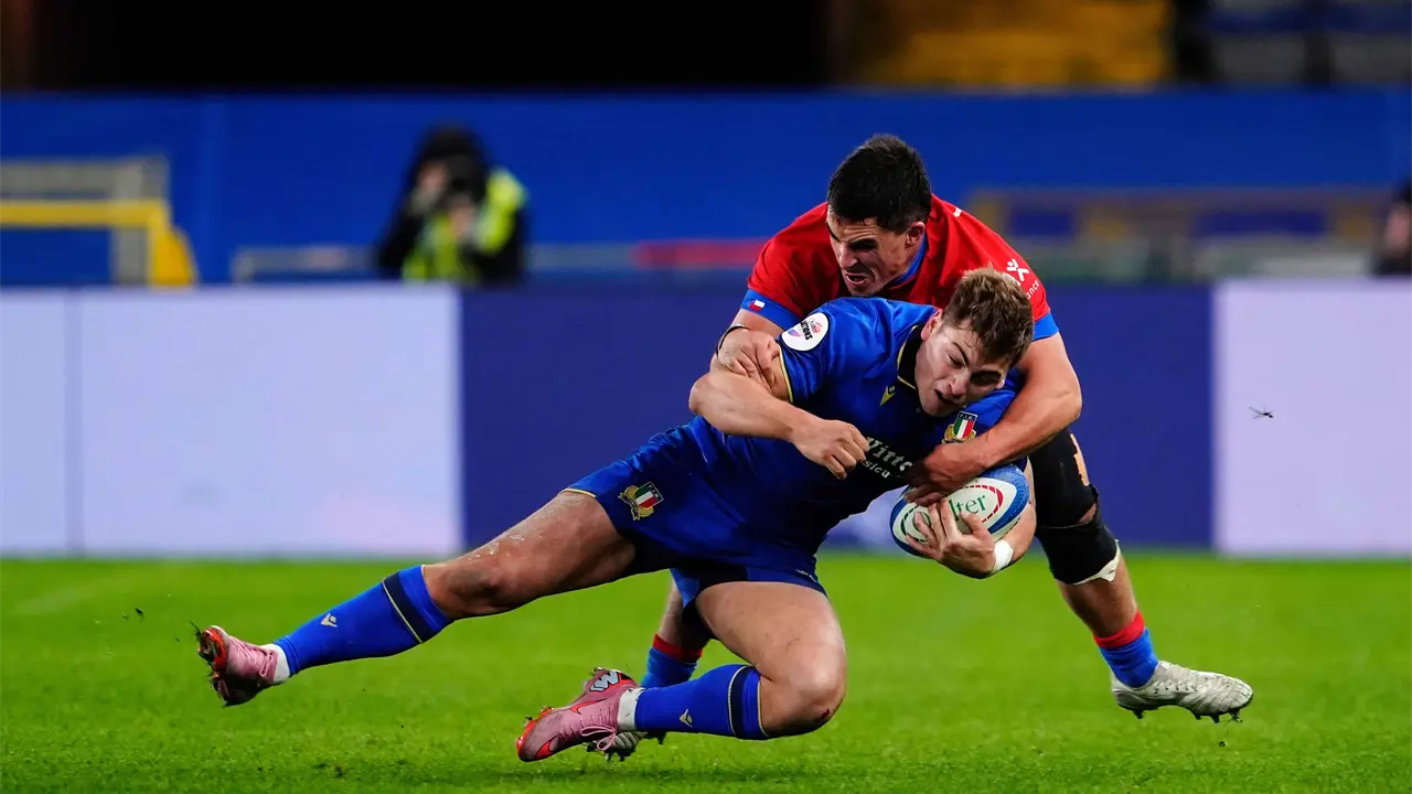 Italia se impone a Chile en partido de rugby