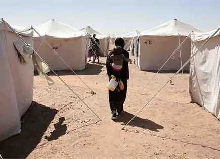 Los niños mueren de desnutrición en Sudán Los niños mueren de desnutrición en Sudán