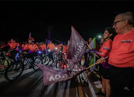 Sinaloa arranca Rodada Naranja contra la violencia de género