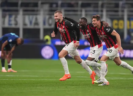 AC Milan vence a Inter en emocionante derbi de la Serie A
