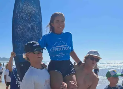 Coral Bonilla se consagra bicampeona del Surf Open Cerritos 2025
