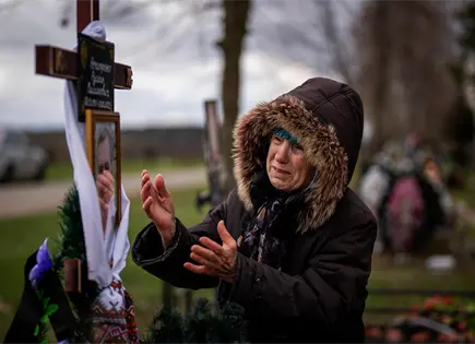 El plan de paz para Ucrania ensombrece el ánimo en una nación devastada por la guerra