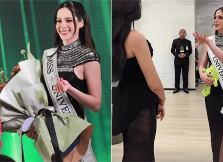 Fátima Bosch inicia su reinado como Miss Universo en medio de la polémica