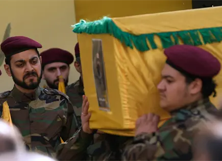 Miles despiden al comandante de Hezbollah asesinado en Beirut
