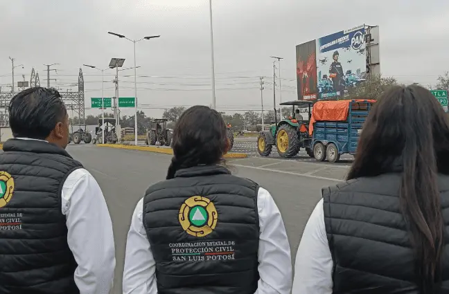 Operativo de PC por bloqueos carreteros.