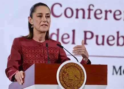 Sheinbaum reacciona a amenaza de presidente peruano