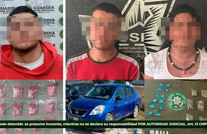 Atrapan a “narcos” en Salinas y Matehuala