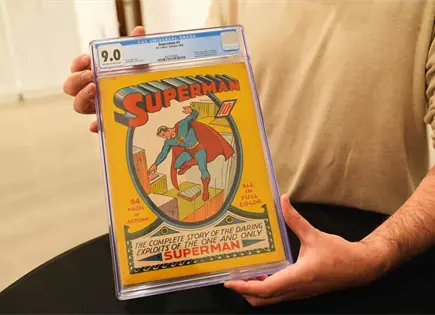 Cómic raro de Superman vendido por 9,12 millones de dólares