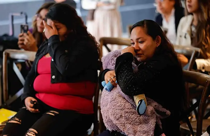 Jazlyn Azuleth está bien de salud y con su familia