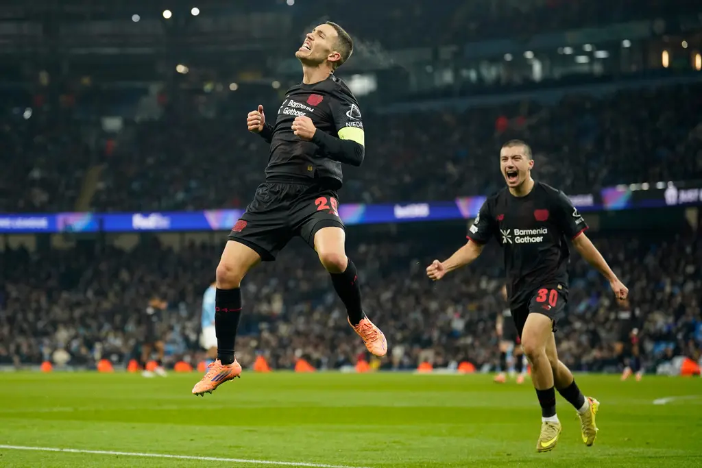Manchester City cae ante Bayer Leverkusen en la Liga de Campeones